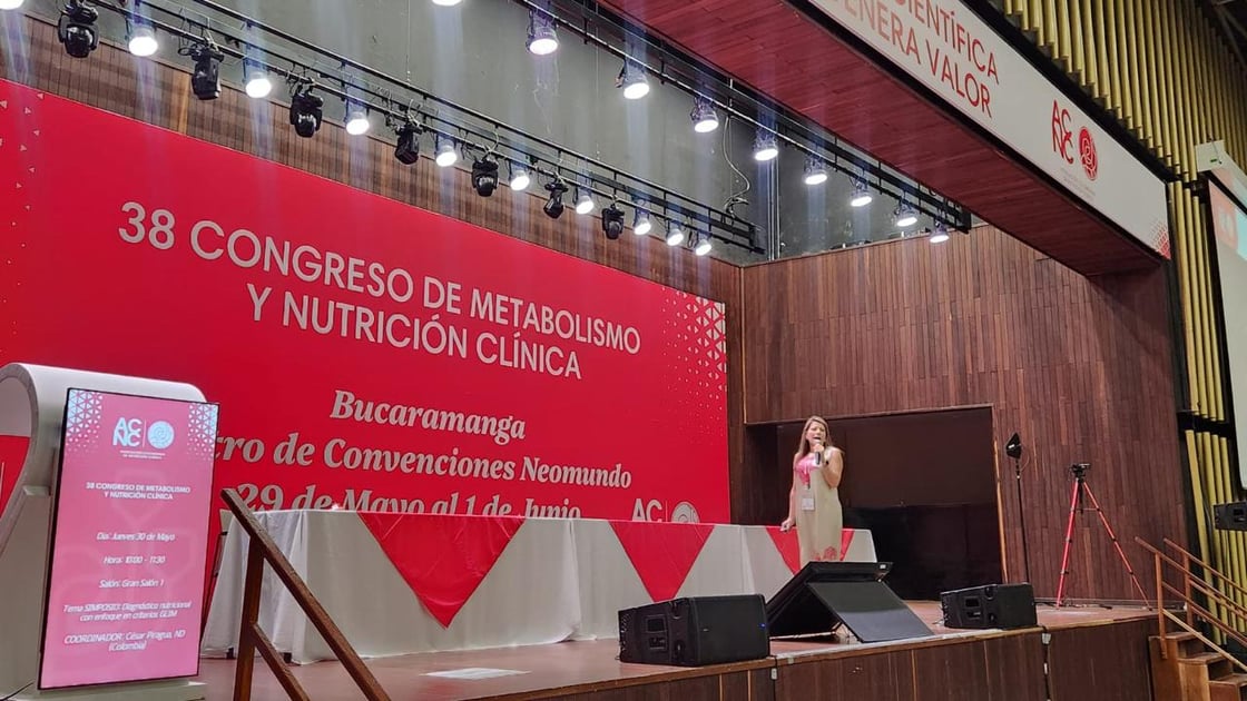 Diana Trejos Congreso nutricion